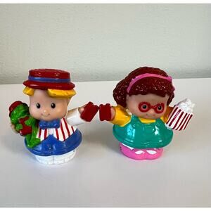 Vintage Fisher-Price Little People Eddie Maggie Carnival and Lot of 2